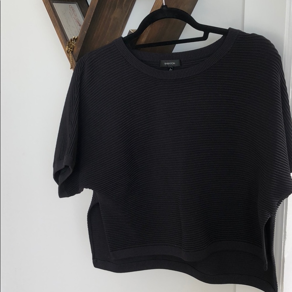 BABATON by Aritzia Chic Black Top